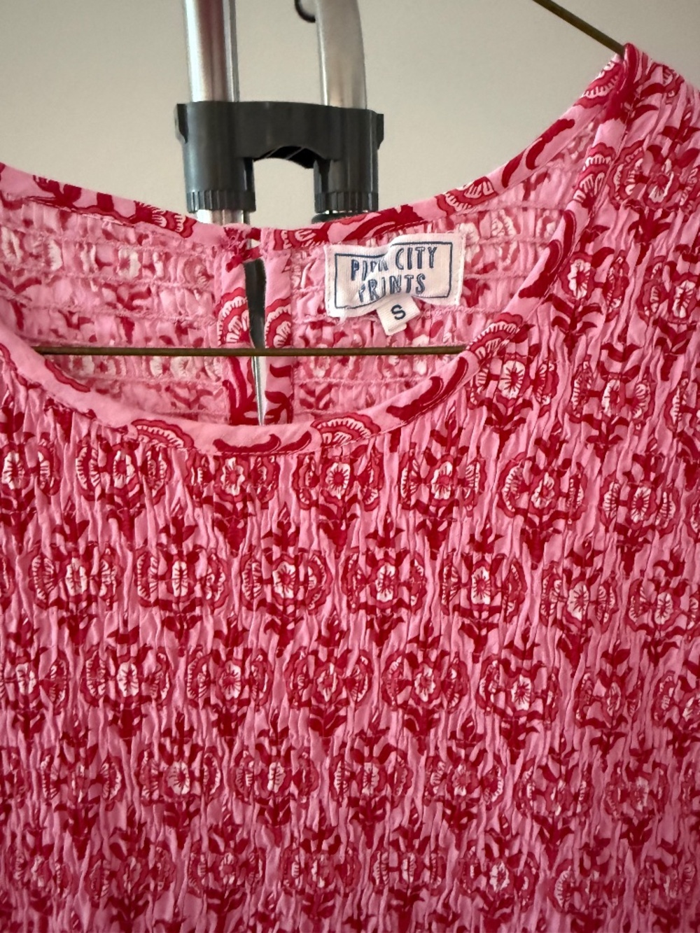 Pink City Prints Mogul Rose Isabel Dress